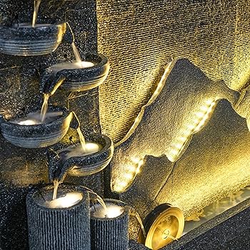 Amazon.co.jp: 室内噴水 インテリア オーナメント用 2M Rockery